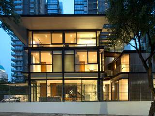 Paterson 3, AR43 Architects Pte Ltd AR43 Architects Pte Ltd Modern houses