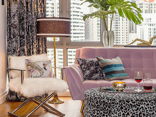 A Sassy Sensation, Design Intervention Design Intervention Modern Living Room