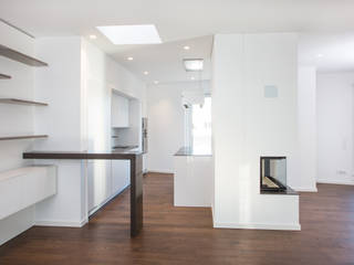 Wohnen am Rhein, Beilstein Innenarchitektur Beilstein Innenarchitektur Minimalist kitchen