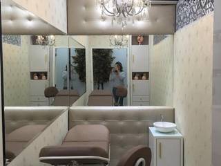 Sala de estética - Micropigmentação , Rafaela Carina Arquitetura Rafaela Carina Arquitetura Spa in stile classico