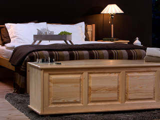 Naturalne meble sosnowe - Kolekcja Klasyczna by Woodica, Woodica Woodica Classic style bedroom Wood Wood effect