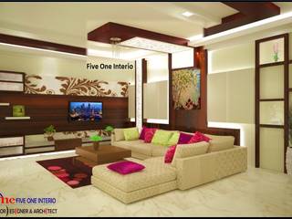 MODERN HOUSE, Five One Interio Five One Interio Minimalist living room