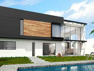Residencia Contry La Silla, HZH Arquitectura & Diseño HZH Arquitectura & Diseño Casas de estilo moderno