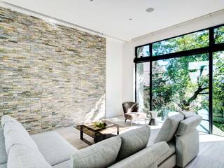 TERAJIMA ARCHITECTS／テラジマアーキテクツ Modern living room White