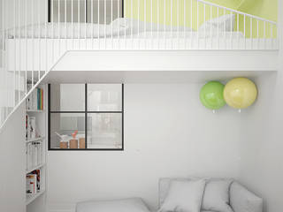 Mieszkanie w kamienicy - Kraków, Dream Design Dream Design Modern nursery/kids room