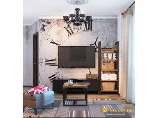 Interior design, sq. Dzerzhinskogo , Студия дизайна интерьера Dking Студия дизайна интерьера Dking Living room