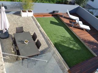 Remodelação de Logradouro / jardim com piscina, espaço MUDE espaço MUDE