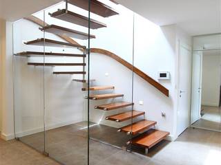 CAM TAŞIYICILI MERDİVEN, MERDİVENEVİ MERDİVENEVİ Stairs Glass