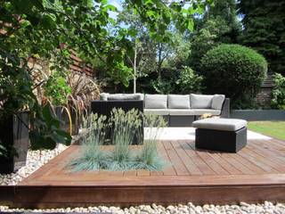 Outdoor Garden Lounge, Christine Wilkie Garden Design Christine Wilkie Garden Design Сад в стиле модерн