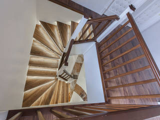 BETON ÜZERİ KAPLAMA, MERDİVENEVİ MERDİVENEVİ Stairs Wood Wood effect