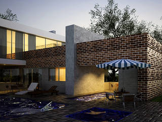 Casa San Jeronimo, O11ceStudio O11ceStudio 現代房屋設計點子、靈感 & 圖片