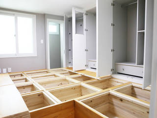 혜화동 빌라 리모델링, 디자인팩토리9MM 디자인팩토리9MM Modern Dressing Room