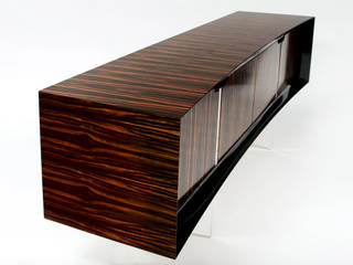 THE NADIR SIDEBOARD, Pipim Studio Pipim Studio Ruang Keluarga Modern Kayu Wood effect