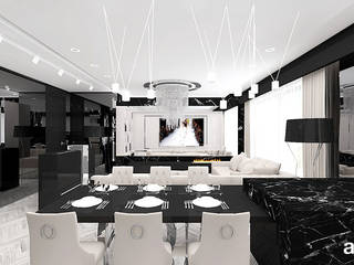 HIDE AND SEEK | I | Apartament, ARTDESIGN architektura wnętrz ARTDESIGN architektura wnętrz Salas de estar modernas
