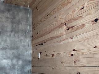 Painel de Pinus , GMT marcenaria GMT marcenaria Rustic style bathroom Wood Wood effect