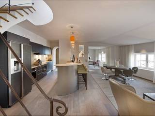 Duplex St Tropez, MN Design MN Design Salas de estar modernas