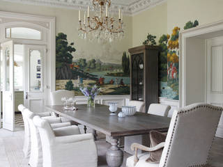 English Country Style, MN Design MN Design Столовая комната в классическом стиле