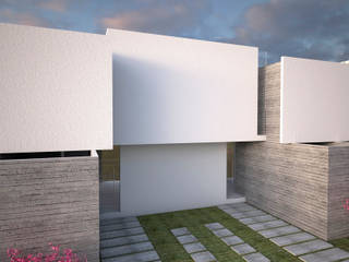 Vivienda minimalista, proyecto para Maruz, casas para venta en infonavit , Element+1 Taller de Arquitectura Element+1 Taller de Arquitectura Minimalist houses Concrete