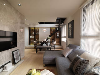 微型空間, 沐朋設計 沐朋設計 Modern Living Room