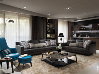凝聚, 沐朋設計 沐朋設計 Modern Living Room