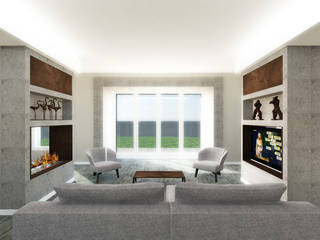 Villa Toscanini, DCA Studio - Davide Carelli Architetto DCA Studio - Davide Carelli Architetto Living room