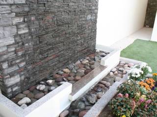 Patio, la encantada, Daniel Teyechea, Arquitectura & Construccion Daniel Teyechea, Arquitectura & Construccion モダンな庭