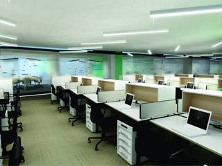 Corporate Office Installation, HEID Interior Design HEID Interior Design Gewerbeflächen