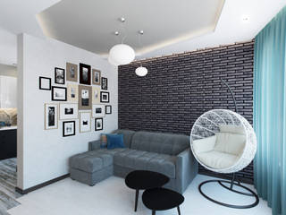 Дом в современном стиле, Center of interior design Center of interior design Eclectic style living room