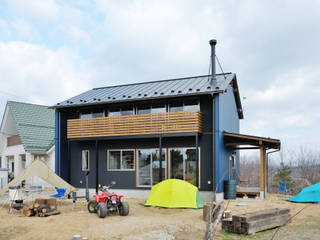 半規格型住宅ZEROBACO, 株式会社 建築工房零 株式会社 建築工房零 Houses