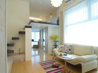 自然簡約北歐風, 名昶室內設計 名昶室內設計 Scandinavian style living room