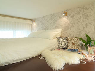 自然簡約北歐風, 名昶室內設計 名昶室內設計 Scandinavian style bedroom