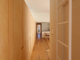 新保本町の家, 宮徹也建築計画 宮徹也建築計画 Modern living room Wood Wood effect