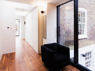 Extension & House Renovation SW18 - London, Diamond Constructions Ltd Diamond Constructions Ltd 모던스타일 복도, 현관 & 계단