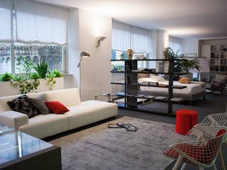 Dettagli di stile, Arch. Vittoria Ribighini Arch. Vittoria Ribighini Modern living room