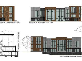 Budynek biurowy, arch-point arch-point Commercial spaces