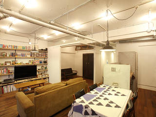 舟入本町の家, SWITCH&Co. SWITCH&Co. Eclectic style dining room