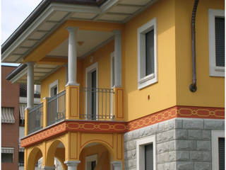 Villetta Unifamiliare in Stile Classico, Architetto Giuseppe Sangalli Architetto Giuseppe Sangalli Classic style houses