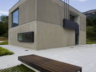 CASA CONSISTORIAL EN EL VALLE DE ALLÍN, Ekain Arquitectura Ekain Arquitectura Modern study/office