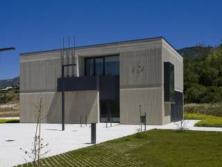 CASA CONSISTORIAL EN EL VALLE DE ALLÍN, Ekain Arquitectura Ekain Arquitectura Modern study/office