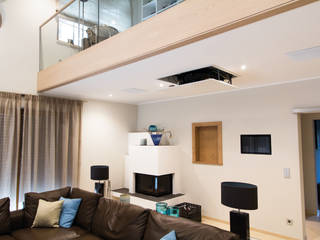 Smart Home bei München, casaio | smart buildings casaio | smart buildings Modern Living Room