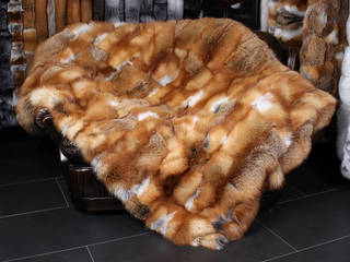 Rotfuchs Pelzdecke - Fur Harvesters, Lars Paustian - International Fur Lars Paustian - International Fur Kamar Tidur Gaya Country Bulu White