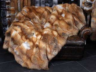 Rotfuchs Pelzdecke - Fur Harvesters, Lars Paustian - International Fur Lars Paustian - International Fur Kamar Tidur Gaya Country Bulu White