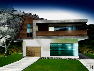 Современный дом под Киевом, Your Comfortable home Your Comfortable home Minimalist house Concrete