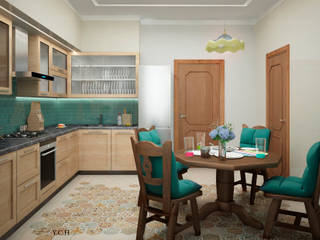 Дизайн интерьера кухни в частном доме, Your Comfortable home Your Comfortable home Cozinhas escandinavas Cerâmica