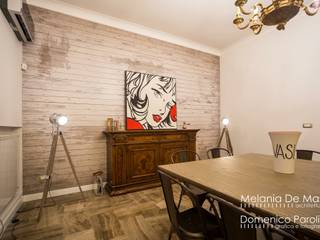 Laboratorio creativo , melania de masi architetto melania de masi architetto Eclectic style dining room
