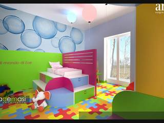 Il Mondo di Zoe, melania de masi architetto melania de masi architetto Nursery/kid’s room