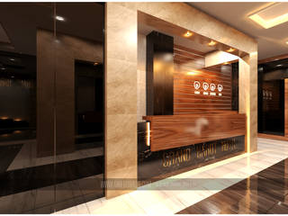 Grand Karot Hotel, anılbora3D & İÇ MİMARLIK anılbora3D & İÇ MİMARLIK Commercial spaces Wood Wood effect