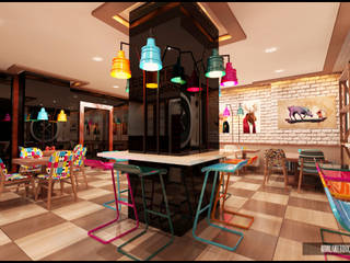 yalova uzmanlar hastanesi ( CAFE ), anılbora3D & İÇ MİMARLIK anılbora3D & İÇ MİMARLIK Interior garden Wood-Plastic Composite