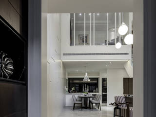 大荷室內裝修設計工程有限公司 Moderner Flur, Diele & Treppenhaus
