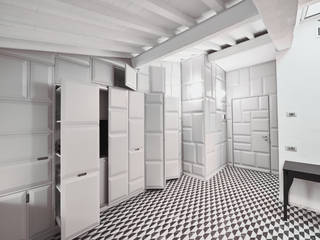Residenza Privata P.B. - Firenze , Zeno Pucci+Architects Zeno Pucci+Architects Modern Kitchen Wood Grey
